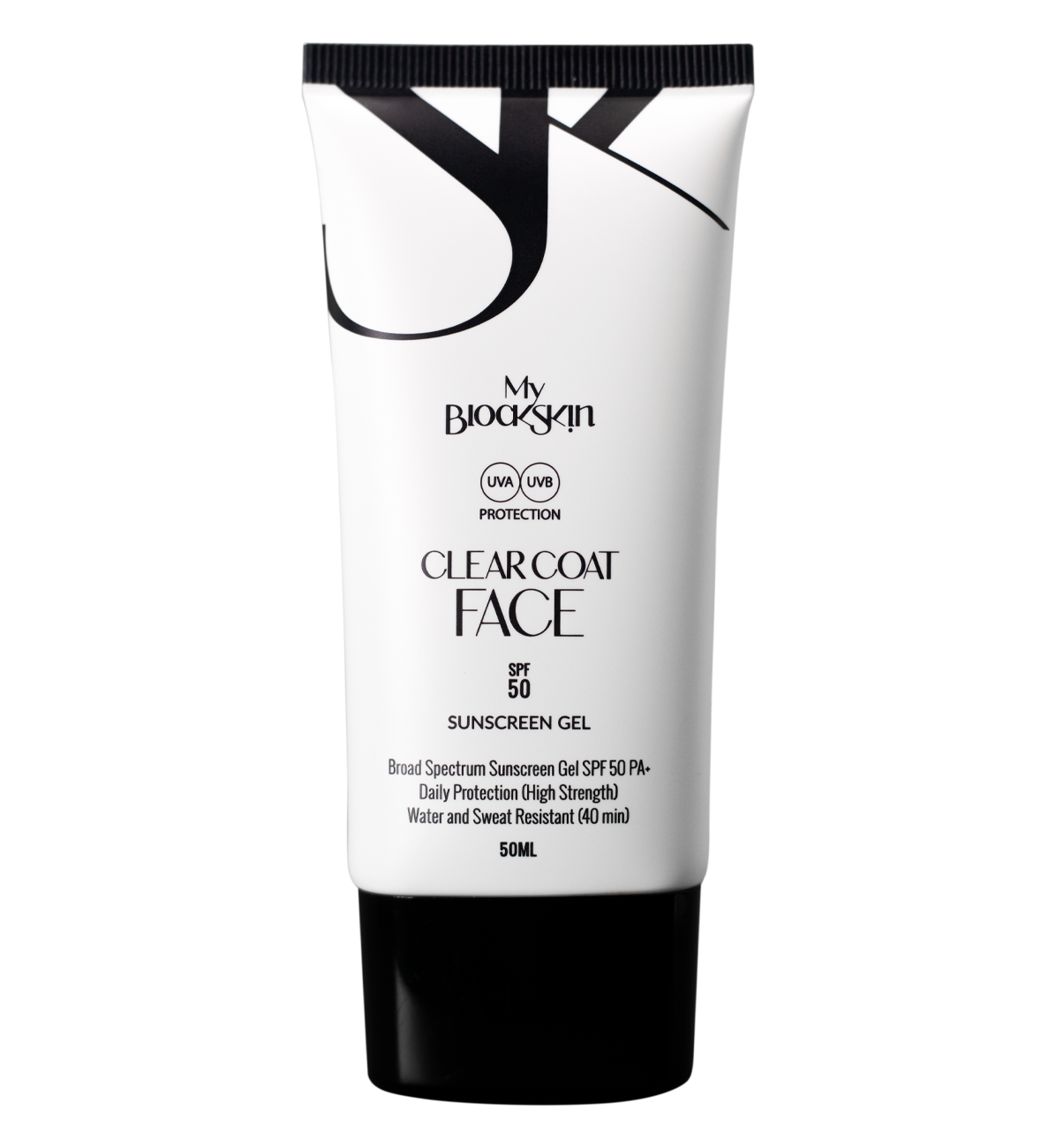 Clear Coat Face SPF 50 – Clear Gel Protection for Every Shade (50ml)