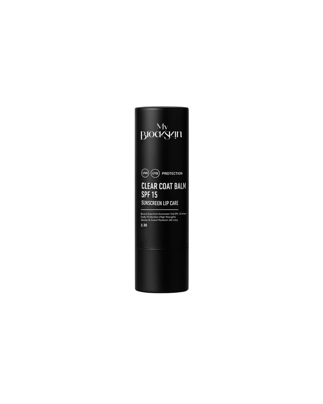 Clear Coat Lip Balm SPF 15 – Invisible Protection for Every Shade (3.3g)