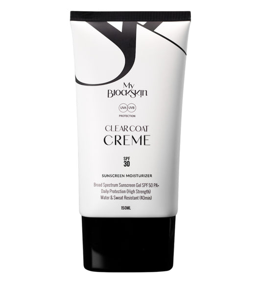 Clear Coat Crème SPF 30 – Coconut Comfort with Broad-Spectrum Protection (150ml)
